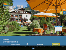 Tablet Screenshot of gardenhotelbellariva.com
